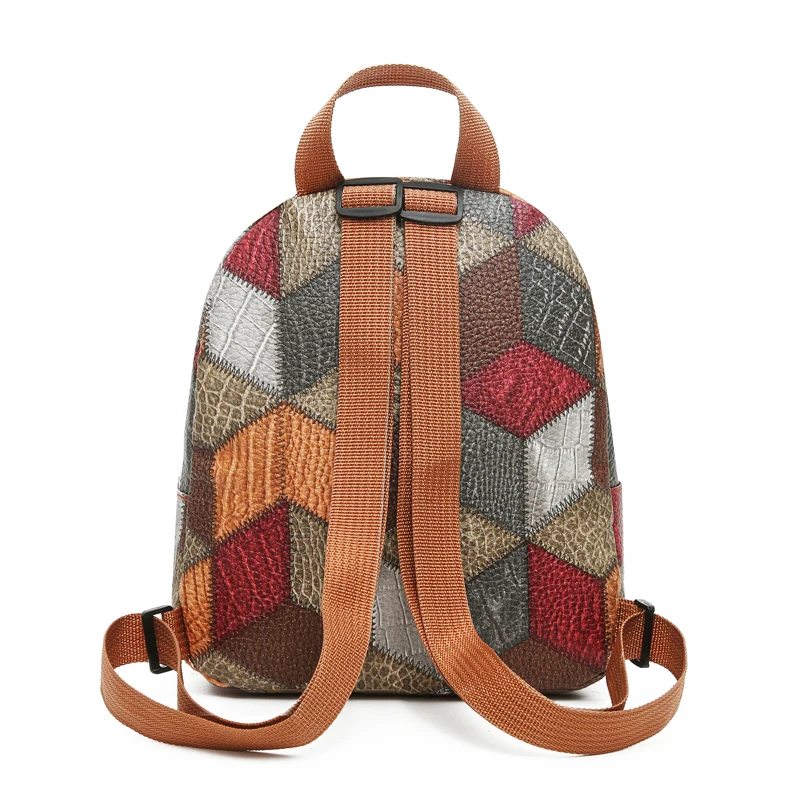 여성용 패치워크 백팩, 다양한 질감의 디자인으로 일상생 - Fashion Backpack Women 리뷰 및 가격
