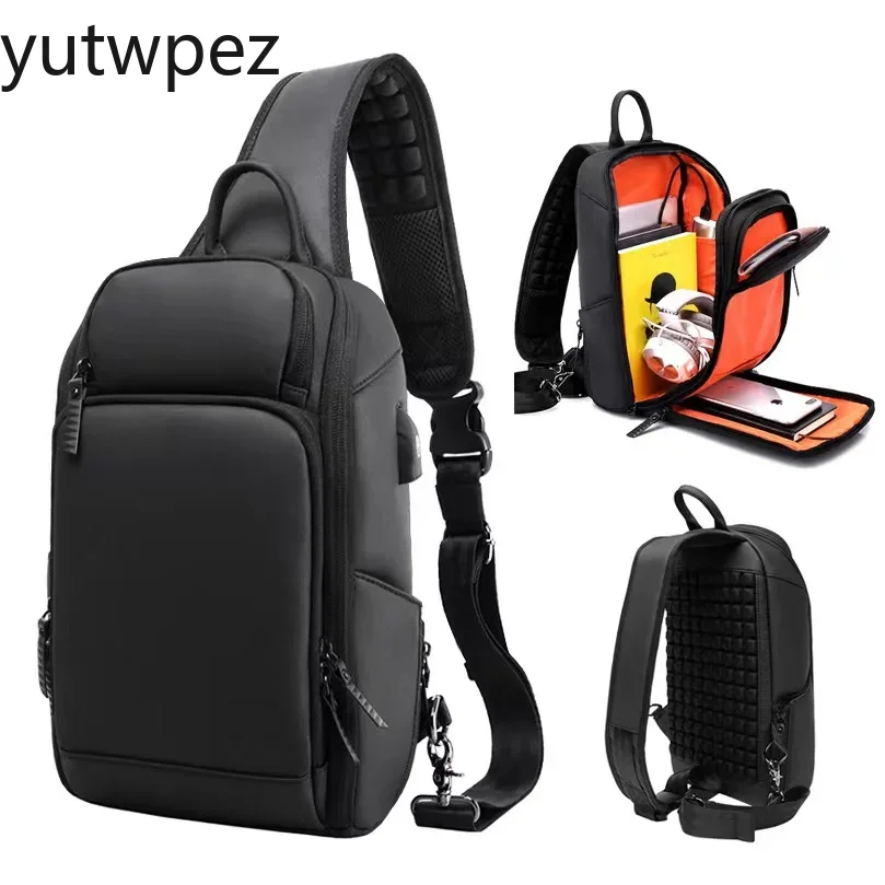 야외 하이킹 스포츠 체스트 백 팩 크로스바디 USB 충 - Hiking Backpack Waterproof 리뷰 및 가격