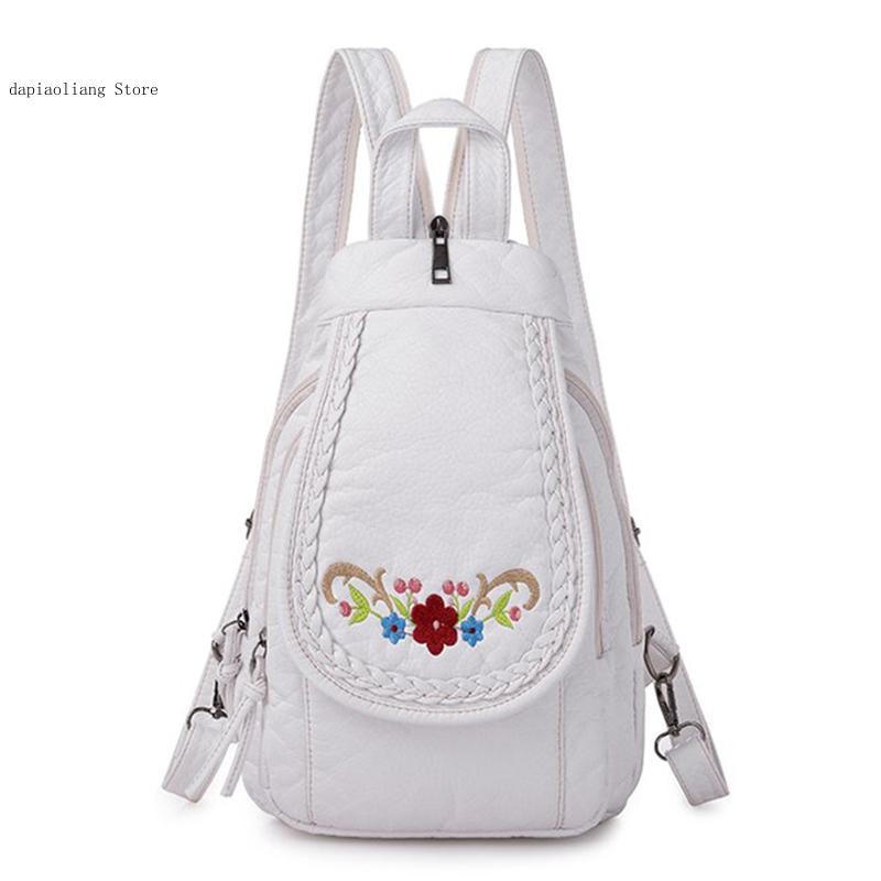 여자 작은 가슴 가방 패션 학교 가방 캐주얼 어깨 가방 - Fashion Backpack Women 리뷰 및 가격